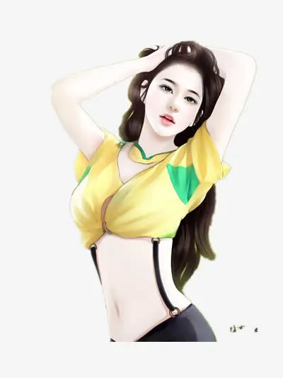 美女免抠