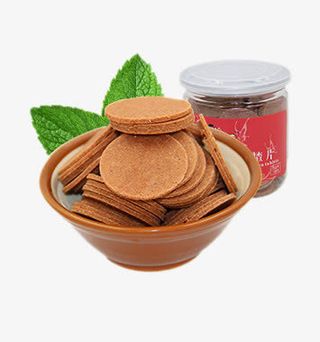 干山楂片零食免抠