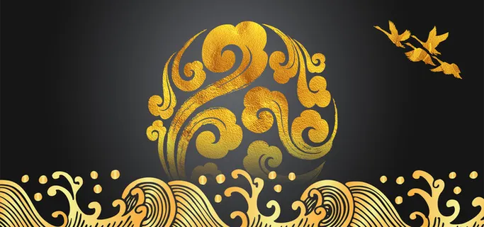 黑金商务科技海报背景高清