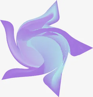 流体渐变创意免抠