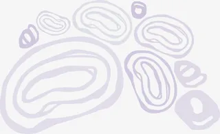 彩色动感圆形免抠