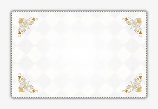 黄色格子标签免抠