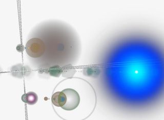 蓝色内发光免抠