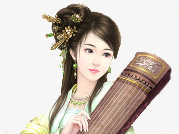 古代美女免抠