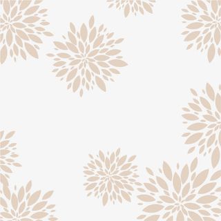 矢量小清新花朵背景素材