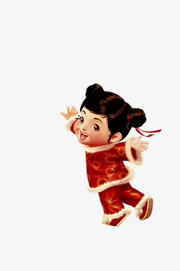 女福娃免抠