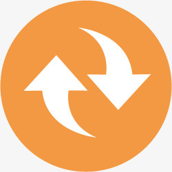 扁平化图标箭头免抠