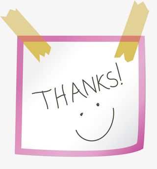 手绘几何边框便签贴纸免抠