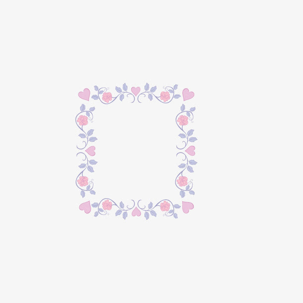 花卉边框免抠