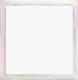 水彩边框相框手绘免抠