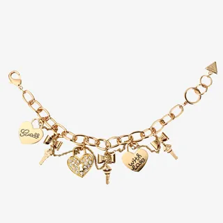 金属质感链条形状项链免抠