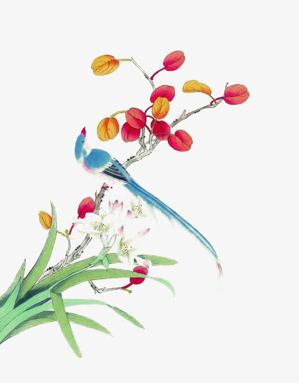 水墨如画免抠
