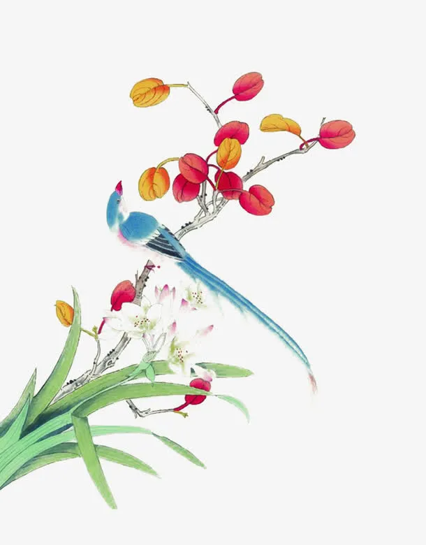 水墨如画免抠