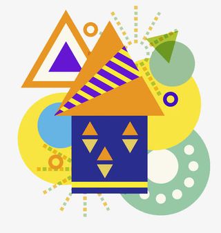 几何图案免抠