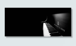 唯美意境钢琴背景高清