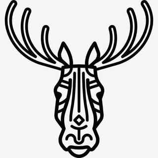 麋鹿图标免抠