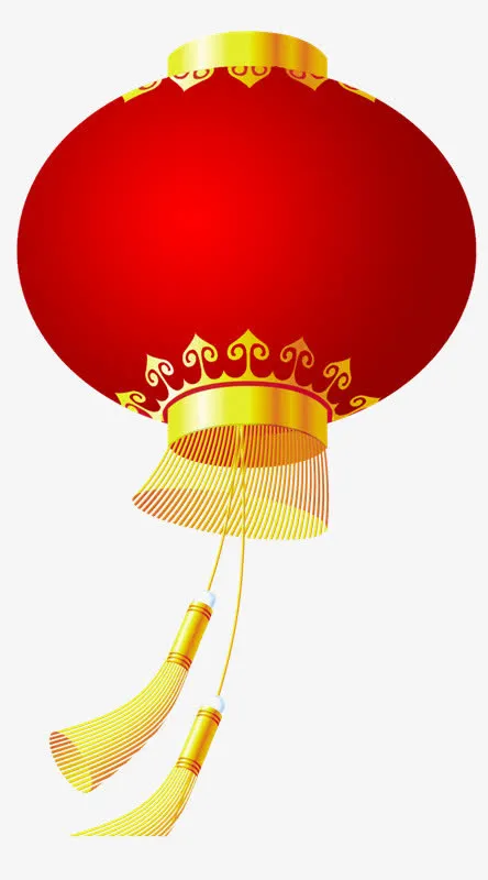 大红灯笼喜庆春节免抠