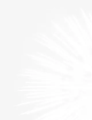 中国风白色光效羽毛免抠