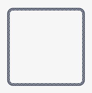 中国风花纹边框矢量图免抠