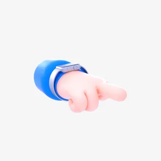 手势，手指，指示，方向c4d卡通元素免抠