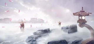 天空仙境背景banner