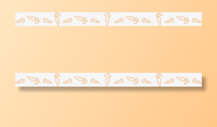 胡萝卜分割线免抠