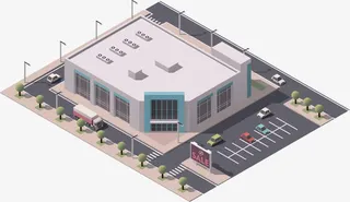 房屋效果图免抠