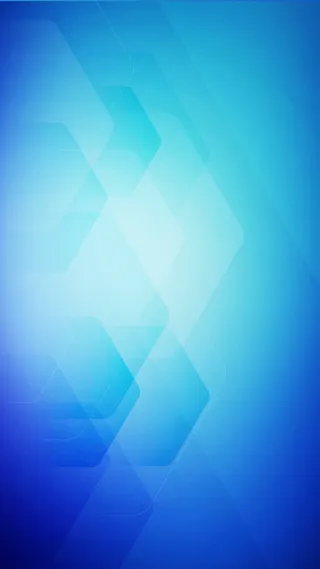 蓝色简约几何H5背景高清