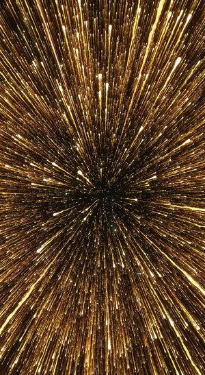 金色放射光线背景素材