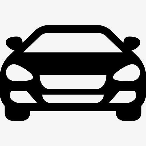 轿车前图标免抠