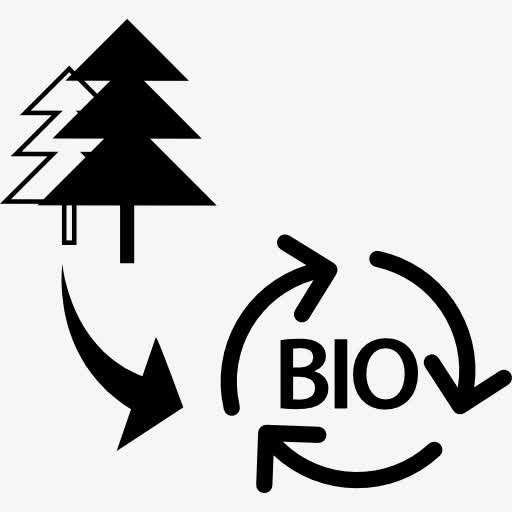 森林废弃物生物质图标免抠