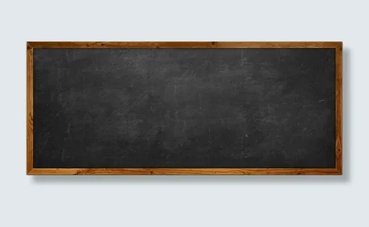 黑板带粉笔灰黑板木纹边框黑板未擦干净黑板免抠