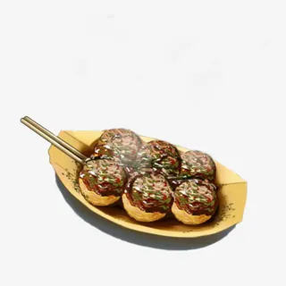 日式街头小吃免抠