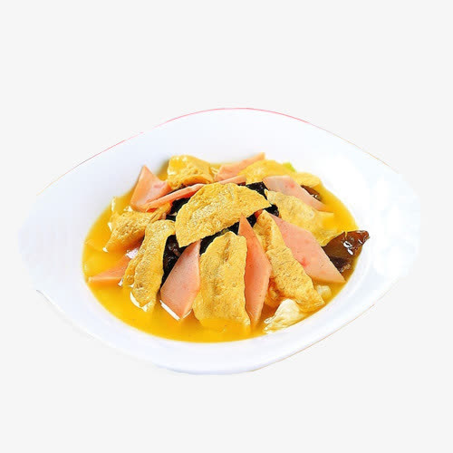 火腿肠与蛋饺免抠