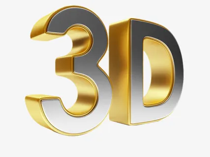 3D立体字免抠