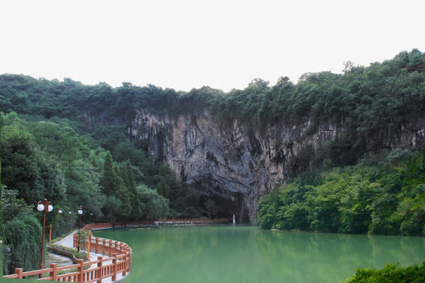 万华岩风景区免抠