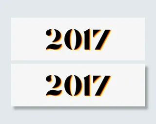 2017年装饰字体设计免抠