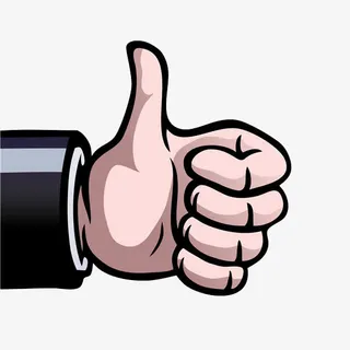 细致的动画手免抠