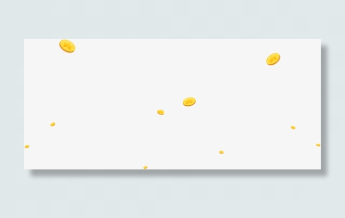 飞舞金币素材图片免抠