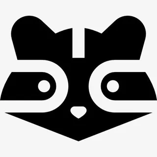 Raccoon 图标免抠