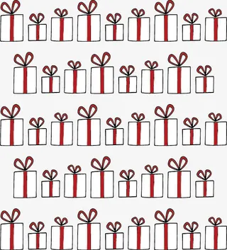 矢量卡通礼物盒背景