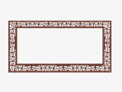 中国式花格窗免抠