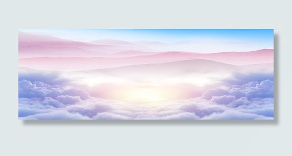 梦幻天空云朵背景高清