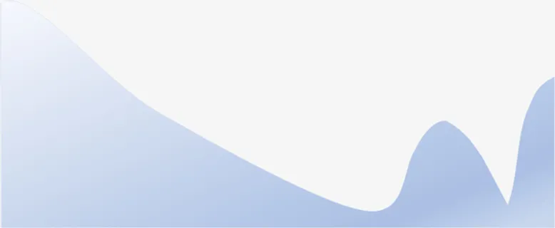 蓝色渐变背景远山