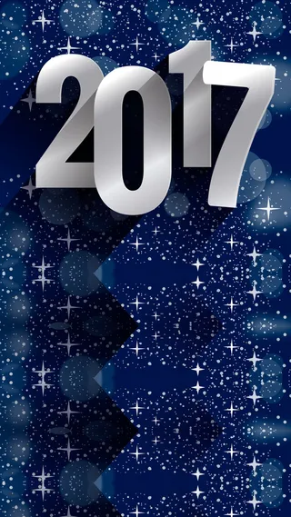 2017新年元旦H5背景高清