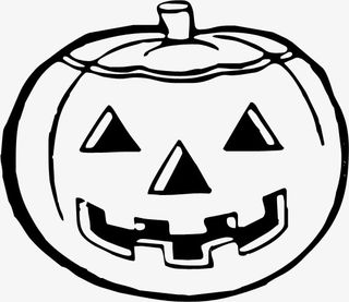 手绘南瓜头免抠