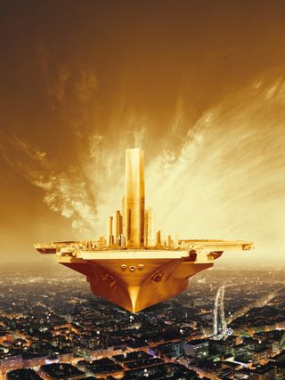 奢华高档房地产展板展画海报设计图片高清