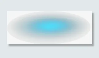 蓝色清新光圈免抠