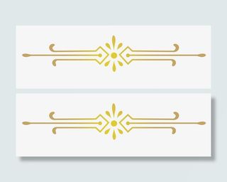 手绘装饰线边框素材免抠