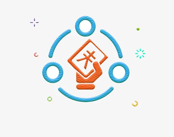 资金循环MBE风格免抠